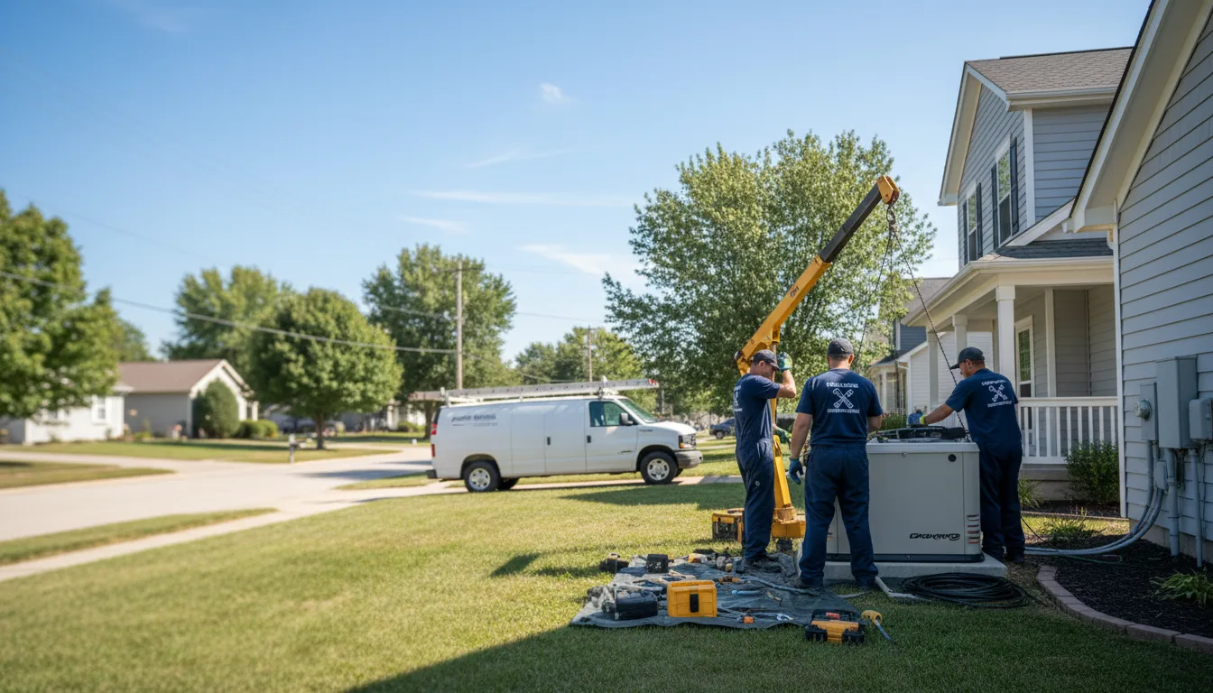 Generator Installation in Sylvia, KS near me